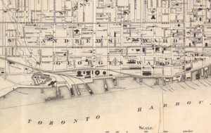 Historical map used in Geomatics analyses